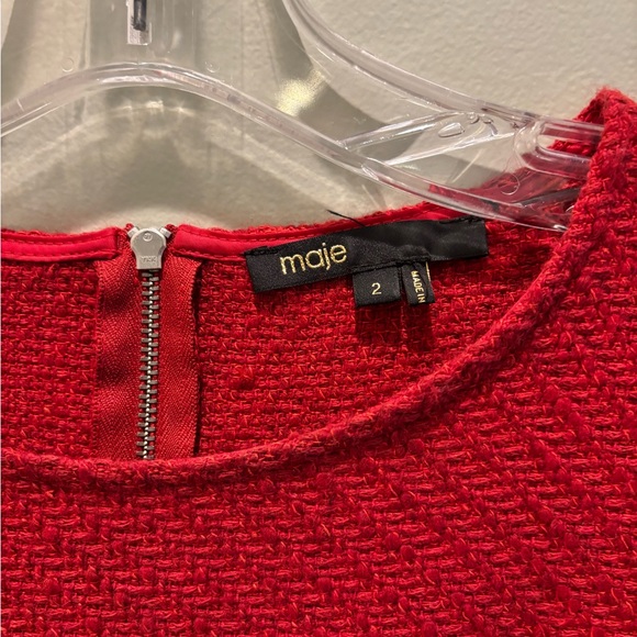 Maje Rabata Fringe Dress - Picture 5 of 6